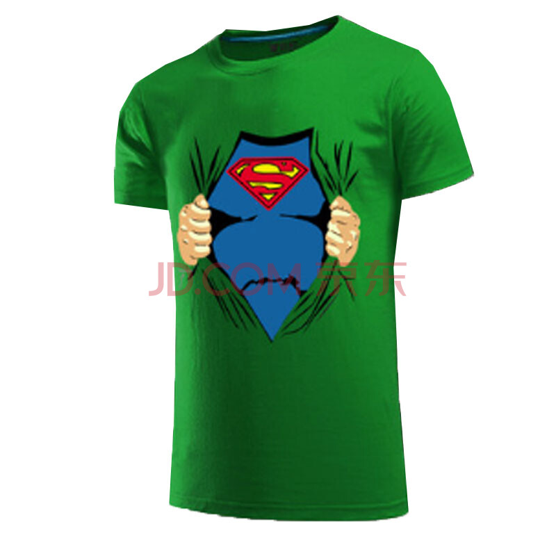 络绎2015夏季男士t恤 搞笑 搞怪短袖休闲简单t恤 绿色 女/l