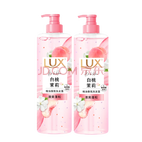 力士白桃茉莉香氛蓬松洗发水470gx2 玻尿酸洗发露