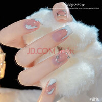 蜜糖小姐日式美甲金属胶百搭浅金色法式绘画拉线勾边彩绘胶镜面光疗甲油胶 镜面金属胶#银色