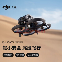 大疆 DJI Avata 智选套装 轻小型沉浸式无人机 飞行眼镜体感遥控飞机 智能高清专业航拍迷你航拍器大疆无人机
