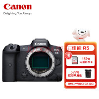 佳能（Canon） EOS R5 微单相机旗舰型全画幅专业微单机身视频直播高清数码照相机 【EOS R5】单机身