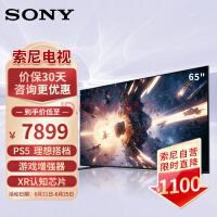 索尼(SONY)XR-65X90L 65英寸游戏电视 4K120Hz高刷 XR认知芯片液晶全面屏全矩阵分区控光 PS5理想搭档电视