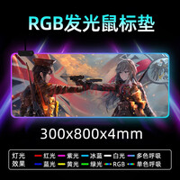 ���ˣ�TECHNOLOGY�� ��4���ס�����������LOL��Ϸ�羺RGB������ԱʼǱ��Ӻ���̵� ����ԪӢ�¶Ծ������桾300*800*4mm��