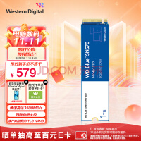 ݣWestern Digital1TB SSD̬Ӳ M.2ӿڣNVMeЭ飩 WD Blue SN570 ͨPCIe 