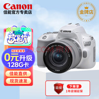 佳能（Canon） 200d二代 单反相机 200d2代套机 入门级数码照相机 EOS200DII代 EF-S 18-55 STM 白色128G出行套餐