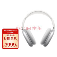 苹果（Apple） AirPods Max 无线蓝牙耳机 主动降噪 头戴式耳机 支持ipad Pro 银色 官方标配