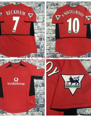 复古红魔曼联球衣22主场短袖贝克汉姆吉格斯斯科尔斯基恩范尼队2019