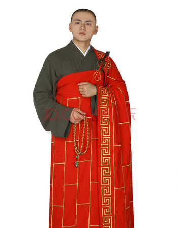 出家人衣服红色祥云衣千佛衣千龙衣千花衣袈裟男祖衣僧服僧装僧衣佛教