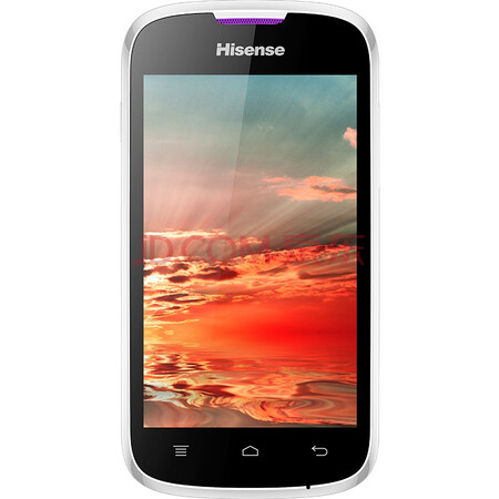 海信eg901 电信3g手机 (月光白) cdma2000/gsm 双模双待