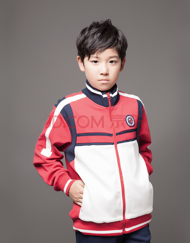 宁波市统一款校服小学套装 男女同款运动上衣 165cm
