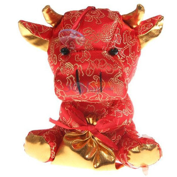 牛年哞红花生肖牛3