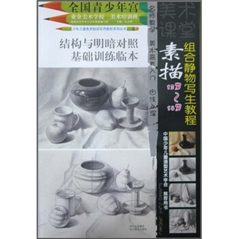 少年儿童美术培训专用教材系列丛书:素描组合静物写生教程(12