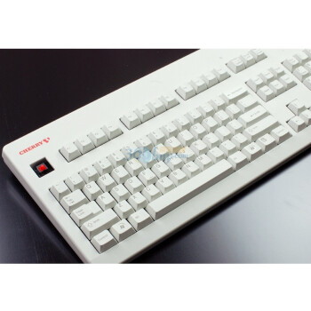 Cherry 樱桃 G80-3494LYCUS-0机械键盘 白色红轴
