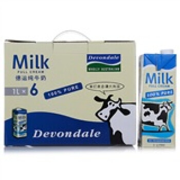 Devondale 德运 全脂牛奶礼盒装 1L*12盒