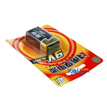 
                                                                                南孚(NANFU)9V碱性电池1粒装 9v  适用于遥控玩具/烟雾报警器/无线麦克风/万用表/话筒/遥控器等 6LR61                