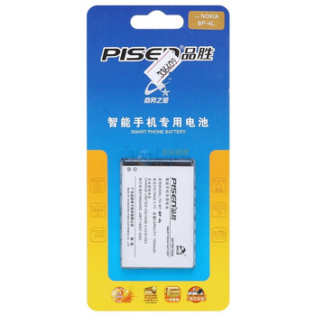 
                                        品胜 BP-4L 电池  适用于诺基亚6650/6760S/6790/E52/E55/E61i/E63/E71/E71X/E72/E90/E95/N97                