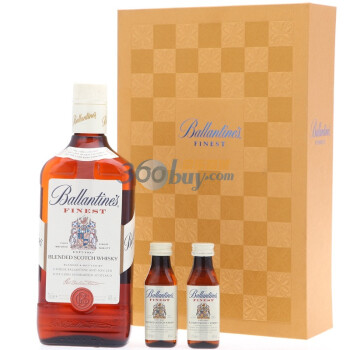 正品Ballantine's百龄坛特醇苏格兰威士忌700ml中秋礼盒，118元包邮
