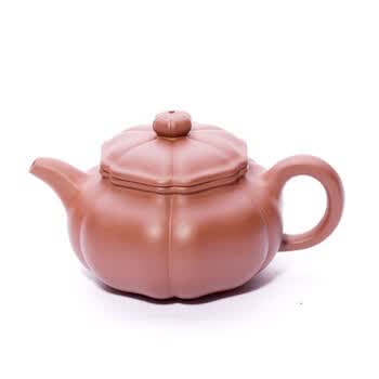 宜兴全手工紫砂壶 工艺美术师 张燕平作品 葵仿古