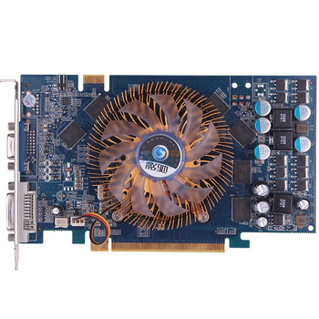 影驰(galaxy) 9800gt 节能加强版 v20 550/1800mhz 512m/256bit ddr3