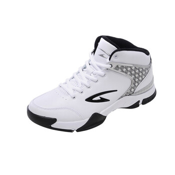 德尔惠deerway 男士经典篮球鞋 13013105 白色 41