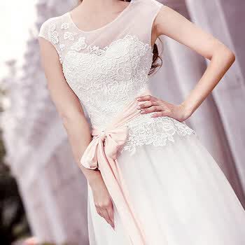 名门新娘婚纱礼服 优雅飘逸新娘婚纱 舞台装 2013最新款婚纱959 s