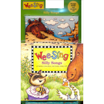 Wee Sing Silly Songs [Book + CD] 英文原版