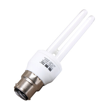 
                                        惠美加 2U型5W节能灯泡E27螺口灯头白光日光色 纯三基色护眼高亮节能灯                