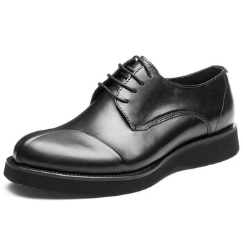 弗伦仕folons 高档正装鞋 男士真皮商务休闲鞋a-2702-1 黑色系带款 42