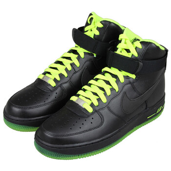 耐克nike男鞋高帮通灵男孩休闲潮板鞋 315121-013 黑色 44