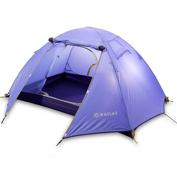 kailas凯乐石户外双人双层防雨三季露营帐篷kt300011 ( 春晖 ) 紫色