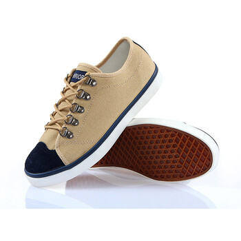 回力 低帮帆布男鞋复古潮流金属扣休闲板鞋拼色时尚帆布鞋wxy-260t