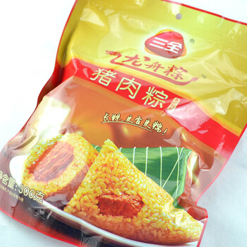 三全粽子龙舟粽嘉兴风味猪肉粽 300g*4包