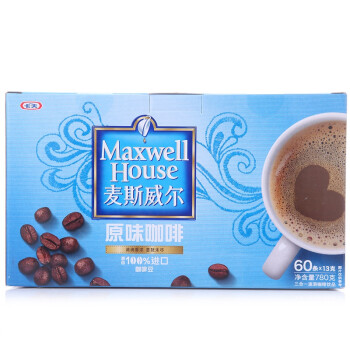 Maxwell House 麦斯威尔 原味 咖啡 13g*60条