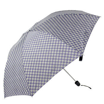 景湖 高密度强力拒水一甩干防紫外线三折伞深紫色 626