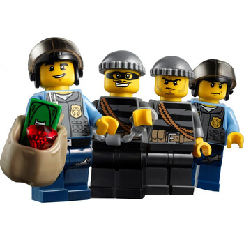 lego 乐高 city 城市系列 直升机大追捕 60009