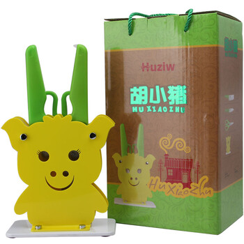 胡子王金门菜刀胡小猪四件套 创意菜刀刀具套装厨房套刀
