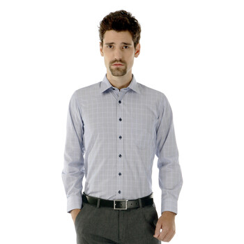 arrow 美国箭牌 男装 男士 商务衬衫 正装衬衫 浅蓝色衬衫 aw