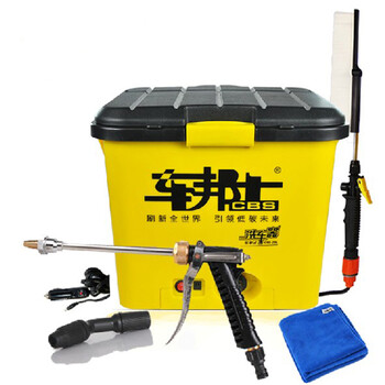 
                                        车邦士电动洗车器220V充电锂电池洗车器洗车水枪便携高压车载洗车机28L30L家用洗车机 30升锂电池款                