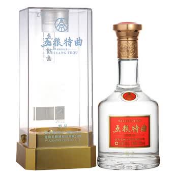五粮液 39度 五粮特曲 500ml 白酒 礼盒 浓香型
