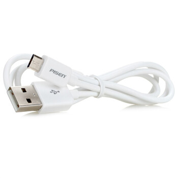 
                                        
                                                                                品胜（PISEN）安卓数据线 0.8米 Micro USB手机充电线 适用于华为/小米/vivo//oppo/荣耀/红米/魅族 白色                