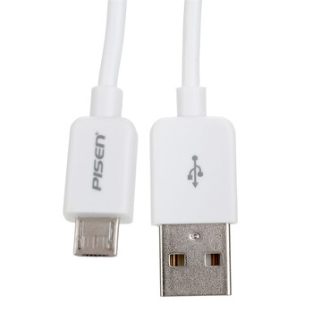 
                                        
                                                                                品胜（PISEN）安卓数据线 0.8米 Micro USB手机充电线 适用于华为/小米/vivo//oppo/荣耀/红米/魅族 白色                