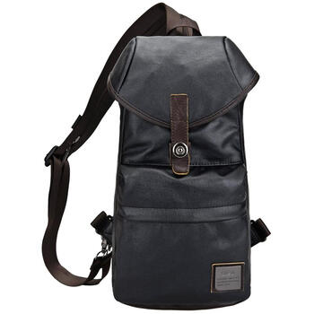 良品uiyi男士单肩背包双肩包/斜挎包包多用包 原宿胸包韩版潮包130107