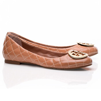 tory burch/托里·伯奇 新品 女士 圆头漆皮 平底鞋 瓢鞋 31128212