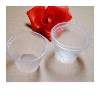 芳馨 蜡烛杯 浪漫蜡烛杯 漂蜡杯 防风杯 摆图专用杯子一次性试喝塑料杯 F84140 100个装