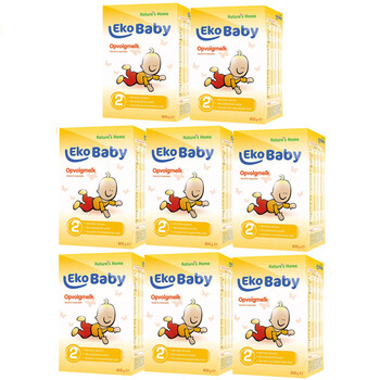 爱荷美婴幼儿有机奶粉2段800g/克 *8盒