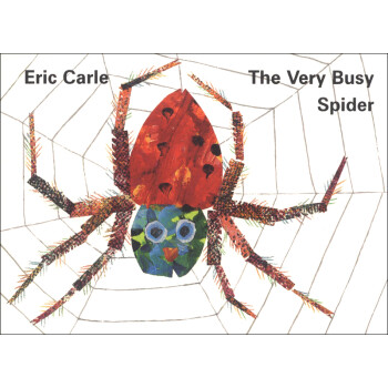 The Very Busy Spider Board book 非常忙的蜘