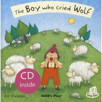 The Boy Who Cried Wolf (Book & CD) (Flip-Up Fairy Tales) [ƽװ] [3-6]