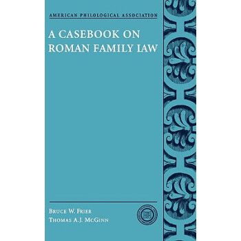 【】A Casebook on Roman Family Law