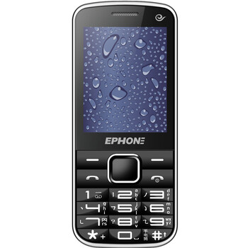 易丰e62v 电信3g cdma 老人手机 黑