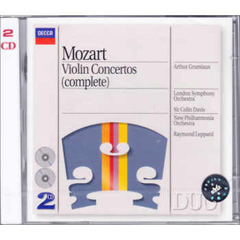 CD Philips ֡ά˹&ɵ¡£ĪСЭȫ2CD []Mozart: Violin Concertos